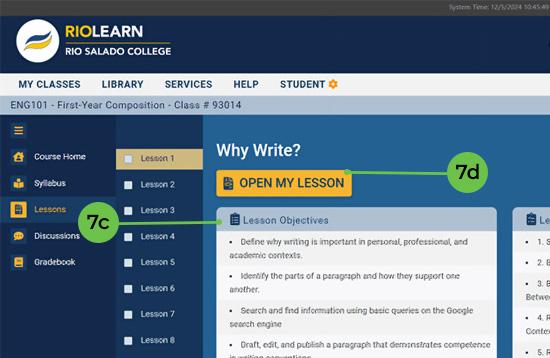 RioLearn Tip 7c and d