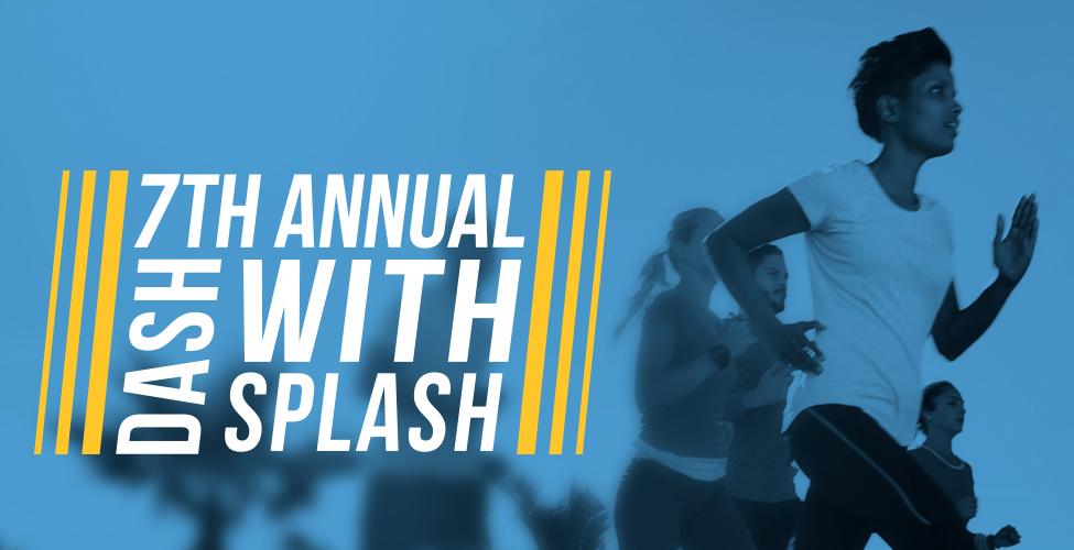 Dash with Splash image of people running