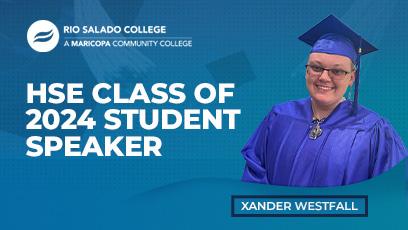 HSE Class of 2024 Student Speaker Xander Westfall