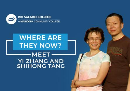 photo of couple Shihong Tang and Yi Zhang with text 'Where Are They Now Meet Shihong Tang and Yi Zhang'