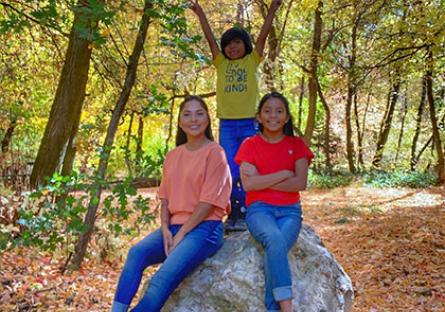 Rochelle Yazzie and her family