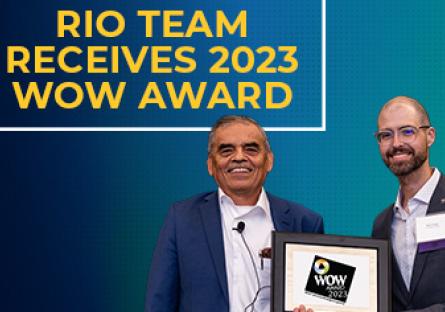 Rio Team Receives 2023 WOW Award