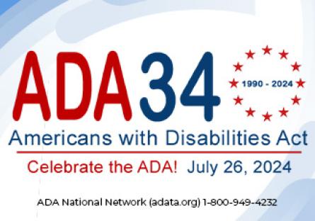 ADA 34 Americans With Disabilities Act Celebrate The AD! June 26