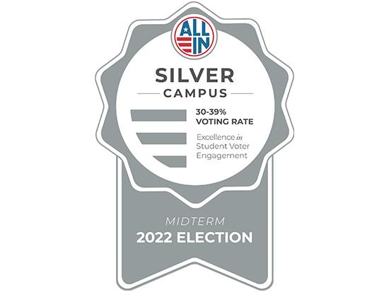  Silver Seal for Student Civic Engagement